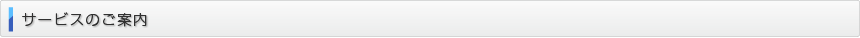 サービスのご案内